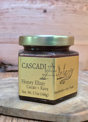 Ohm Gnomes Honey Elixir - Cacao + Kava 56g