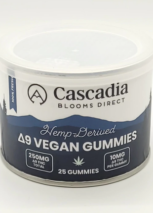 Cascadia Blooms Delta 9 THC Gummies