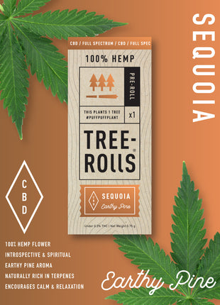 Like embarking on an adventure into the majestic mountainous forests, look inward to find your introspective and spiritual side. Our master cultivators and formulators have crafted the Sequoia blend to accompany you on your journey. Sequoia is packed with hemp strains containing naturally occurring terpenes showing earthy aromas and notes of pine, while encouraging calm and relaxation.     0.75 g HEMP FLOWER Greater than 100 mg Total Cannabinoids Less than 0.3% THC 3rd party lab tested