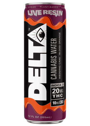 Delta Beverages Blood Orange Cannabis Water
