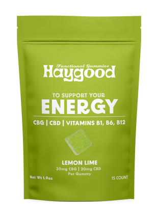 HayGood Farms CBG Energy Gummy 15ct (30mg CBG / 20mg CBD)