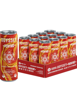 Odyssey Elixirs Revive Strawberry Passionfruit (Zero Caffeine)