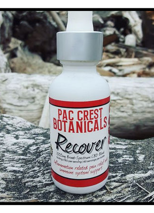 Pac Crest Botanicals Recover: CBD + Mushroom Tincture