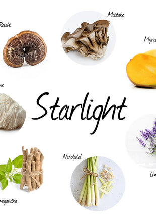 Pac Crest Botanicals Starlight: CBD + Mushroom Tincture