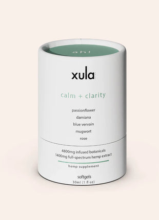 Xula Ah! Calm + Clarity Softgels