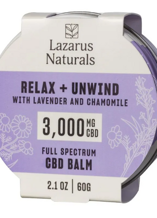 Lazarus Naturals Relax + Unwind Balm