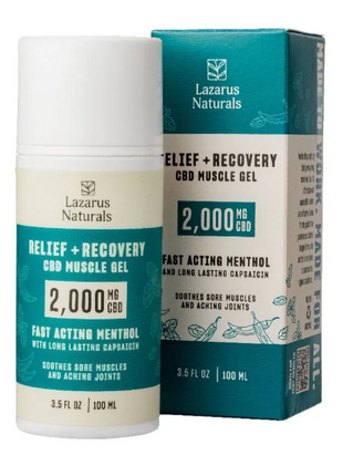 Lazarus Naturals Relief + Recovery Muscle Freeze CBD