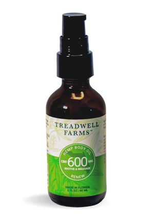 Treadwell Farms Renew CBD Hemp Body Oil